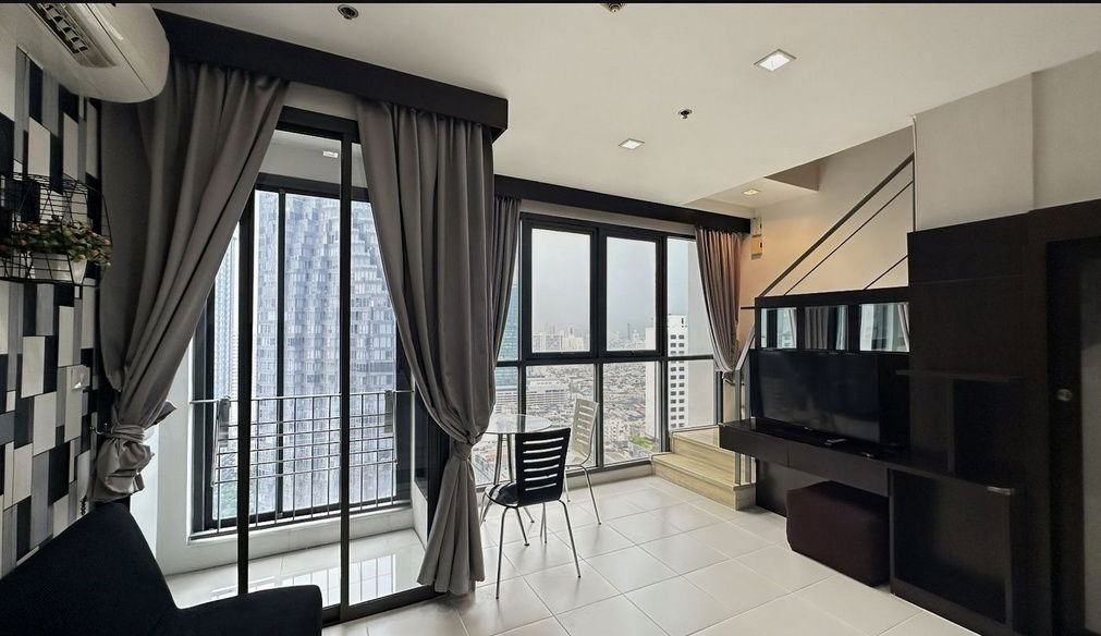 picture 🏢🏢🏢ideo nwerama 9 floor 27 Duplex 1 bedroom 1 toilet 44 sqm.🏢🏢🏢 - 6/22