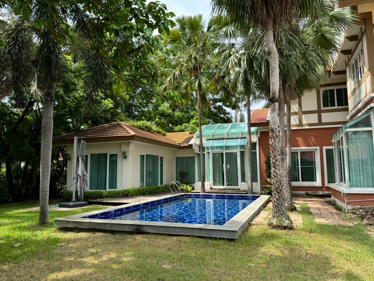 รูป พฤกภิรมย์ ราชพฤกษ์บ้าน 4 นอนพร้อมแต่ง พร้อมสระว่ายน้ำ - รูปที่ 1/17