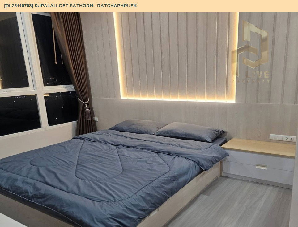 picture DL25110708 Condo for rent, Supalai Loft Sathorn - Ratchaphruek near BTS บางหว้า, ready to move in, call urgently 0638692663 LineID @655ebbvc - 2/14