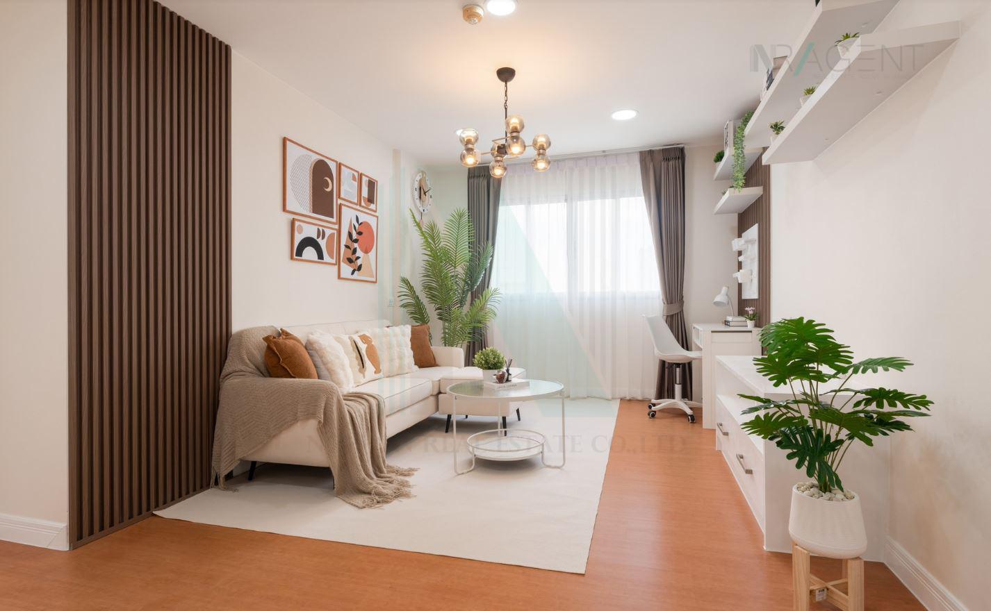 picture ðš For Sell Condo LUMPINI CONDO TOWN RATANATHIBET Building C2, Floor 8,1 bed room, Room size 42 sqm - 5/8