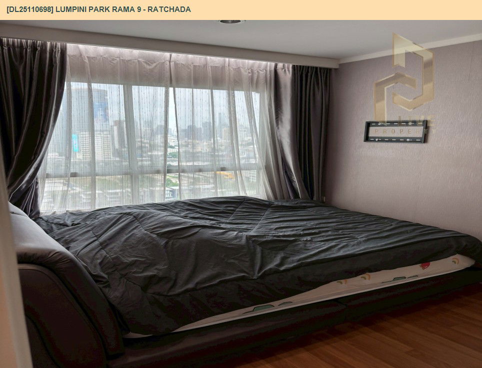 รูป DL25110698 ขายคอนโด ลุมพินี พาร์ค พระราม 9 - รัชดา (Lumpini Park Rama 9 - Ratchada) ใกล้ MRT พระราม 9 พร้อมเข้าอยู่ โทรด่วน 0653619502 LineID @534wlwof - รูปที่ 3/9