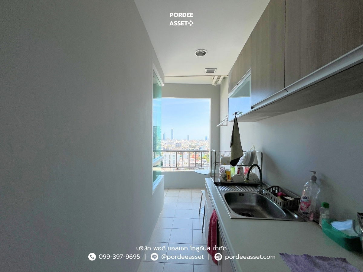 รูป เดอะ สเตชั่น สาทร-บางรัก (ขนาด 35 ตร.ม.) ซ.เจริญกรุง 65 ถ.เจริญกรุง สาทร กทม.: The Station Sathorn-Bangrak - รูปที่ 9/19