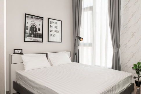 The Address Siam Ratchathewi【𝐑𝐄𝐍𝐓】🔥Luxury style room with airy white tones, lightly detailed furniture🔥 Contact Line ID: @hacondo