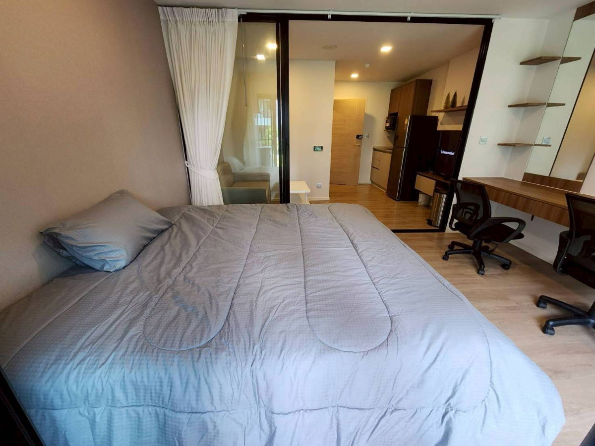 รูป 🏡 ให้เช่า Kave Town Space💖  ✨ ตึก B ชั้น 3 ห้องใหญ่ ระเบียงยื่น สุดทางเดิน - รูปที่ 6/18