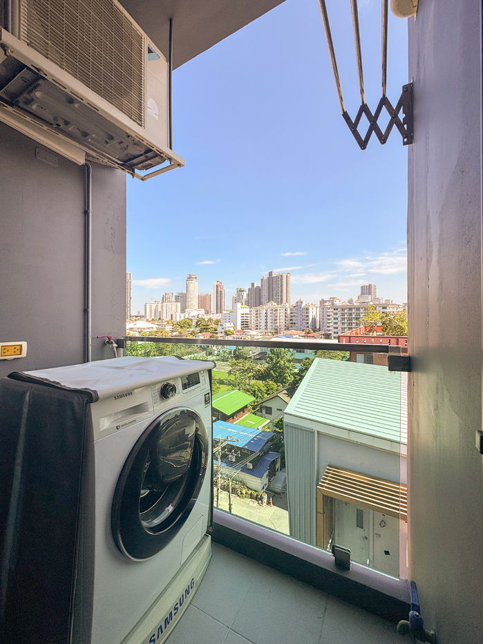 picture Rare Item! Private Corner Unit with Open View, Cool All Day, Like-New Condition — Condo for Sale at The Excel Hideaway Sukhumvit 50, Near BTS On Nut - 13/22