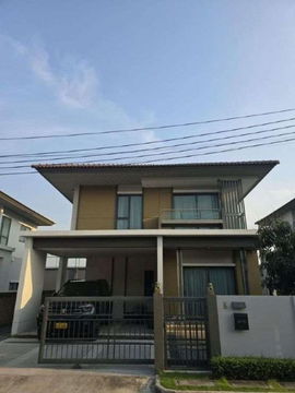 ขายบ้านเดี่ยว 2 ชั้น บุราสิริ ราชพฤกษ์-345 พร้อมอยู่ ทำเลดี ใกล้โรงเรียนนานาชาติ DBS และ SISB