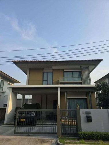 ขายบ้านเดี่ยว 2 ชั้น บุราสิริ ราชพฤกษ์-345 พร้อมอยู่ ทำเลดี ใกล้โรงเรียนนานาชาติ DBS และ SISB