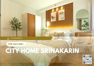 Condos for sale : Urgent sale ✨ City Home Srinakarin ✨ Beautiful room, near the BTS and Suvarnabhumi Airport