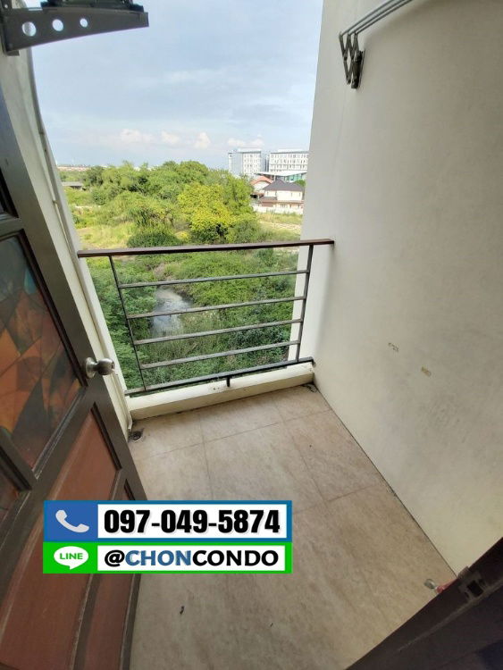 รูป The Room Condo บางแสน ชลบุรี ชั้น4 ใกล้ตลาดปาร์คอิน --------------------Tel/Line 097-049-5874 (FB:@Bangsaen4rent) - รูปที่ 13/13