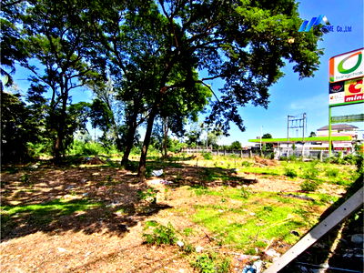 Land for sale Muang Pathum Thani Pathumthani : Land for sale, 1-3-66 Rai, Bang Phun (near Road 345 Bang Bua Thong–Bang Phun)