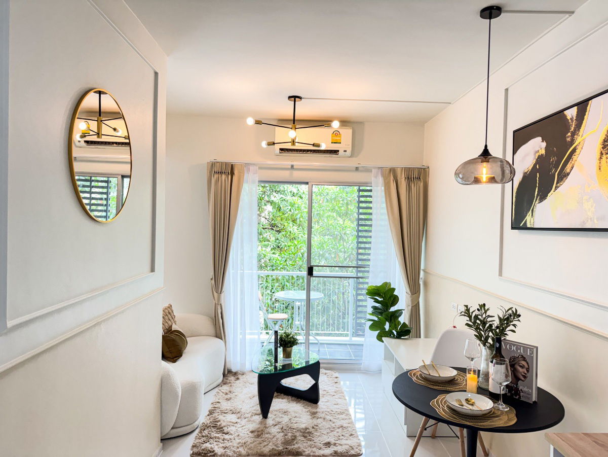 รูป เจ้าของโพส - 𝐀 𝐬𝐩𝐚𝐜𝐞 𝐒𝐮𝐤𝐡𝐮𝐦𝐯𝐢𝐭 𝟕𝟕 คอนโดใกล้ 𝐁𝐓𝐒 อ่อนนุช | ผ่อนเบา 𝟔,𝒙𝒙𝒙 บ/ด. - รูปที่ 1/38