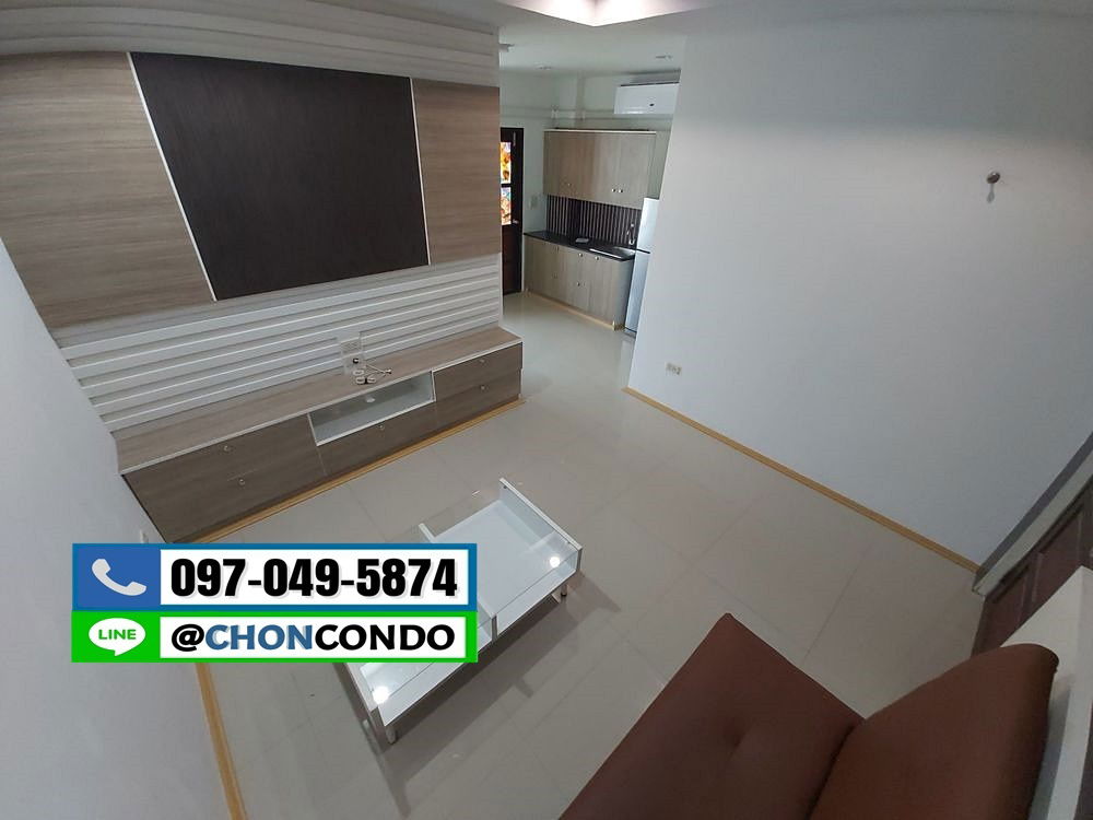 รูป The Room Condo บางแสน ชลบุรี ชั้น4 ใกล้ตลาดปาร์คอิน --------------------Tel/Line 097-049-5874 (FB:@Bangsaen4rent) - รูปที่ 9/13