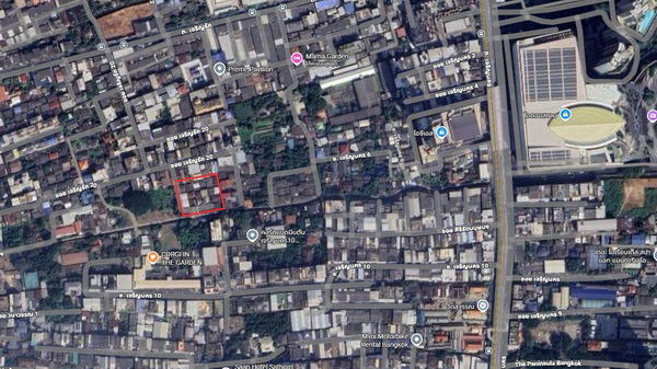 รูป [ขายที่ดิน] ที่ดินแปลงสวยติดคลอง ตรงข้ามไอคอนสยาม ขนาด 520 ตารางวา ปัจจุบันเป็นชุมชนสามารถย้ายออกได้ เหมาะสำหรับนักลงทุนหรือสร้างบ้านพักอาศัย - รูปที่ 4/5