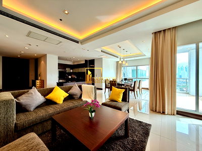 Apartment building for rent Pathum Wan : Premium 3 Bedroom Apartment For Rent in Phloenchit Area - BR21339AP