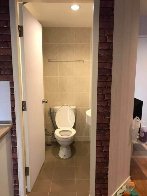 รูป ให้เช่า ลุมพินี วิลล์ นครอินทร์-ริเวอร์วิว ** 7,000 บ./ด.**  ขนาด 26.84 ตรม.  1ห้องนอน 1ห้องน้ำ  ชั้น 16 - รูปที่ 11/13