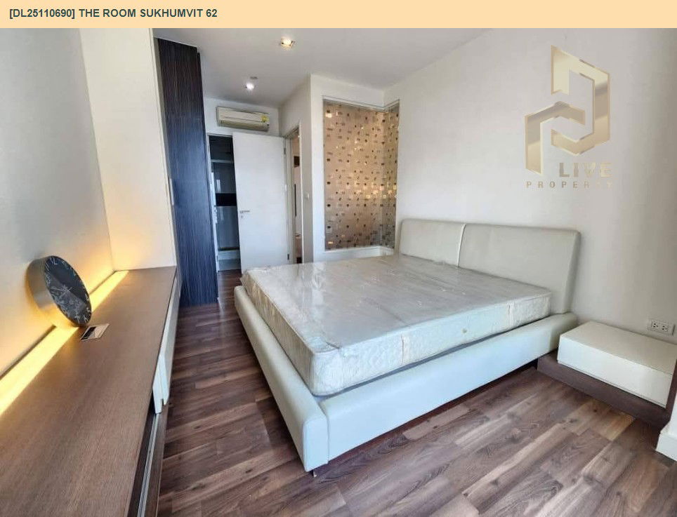 รูป DL25110690 ให้เช่าคอนโด เดอะ รูม สุขุมวิท 62 (The Room Sukhumvit 62) ใกล้ BTS ปุณณวิธี พร้อมเข้าอยู่ โทรด่วน 0800343450 LineID @655ebbvc - รูปที่ 10/14