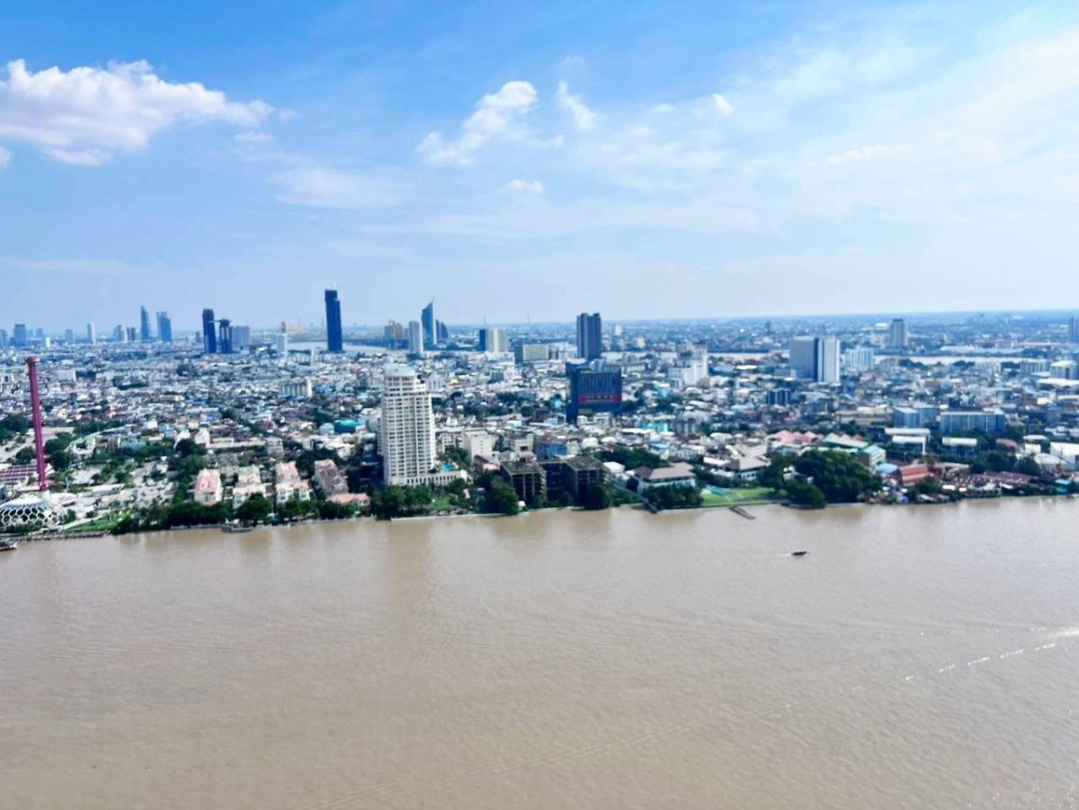 picture Condo for sale Penthouse Supalai River Resort (Charoen Nakhon) 41st floor • 114 sq m. • 2 bedrooms • Full view of the Chao Phraya River, near ICONSIAM - 9/14