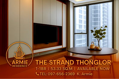 Condos for rent : 🔥Available Now🔥 Luxury Living in Thonglor: Stunning One-Bedroom Condo at The Strand Awaits You! 082-459-4297