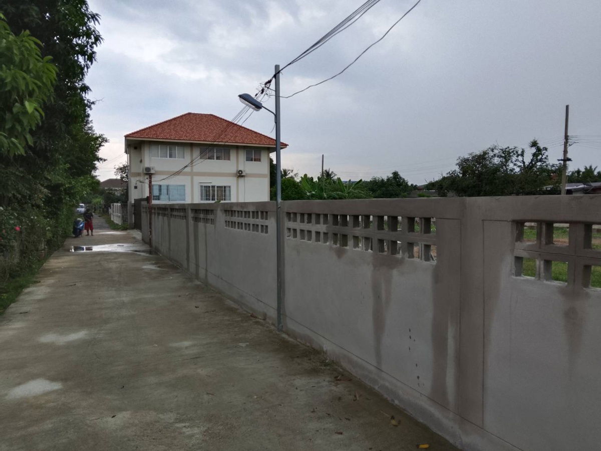 picture Land for Sale – Filled Land with Fencing, 260 sq.wah, Soi Bang Waek 61, Phasi Charoen District, Phutthamonthon Sai 1, Bangkok. Beautiful Plot. - 4/18