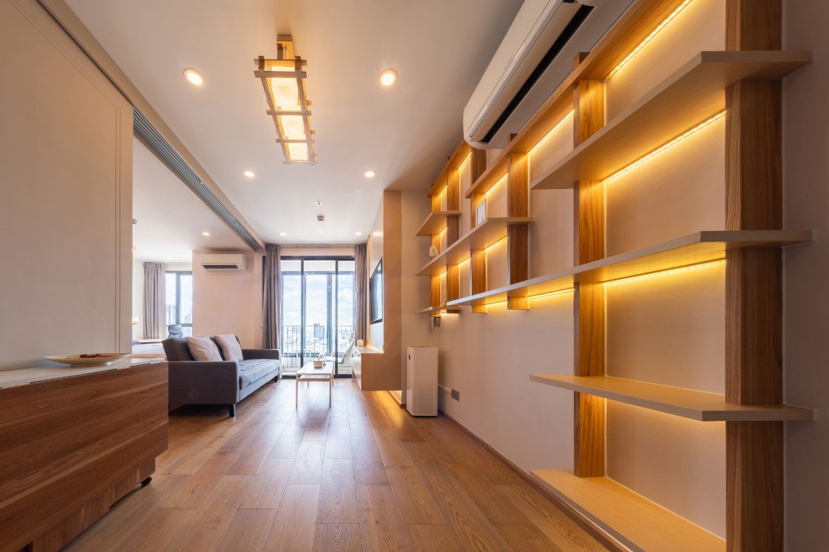 รูป ✨ให้เช่า Q Chidlom-Phetchaburi ห้องแต่งสวย เฟอร์ครบ พร้อมเข้าอยู่ - รูปที่ 3/15