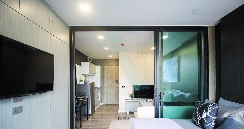 รูป 🚩 ขายคอนโด โมดิซ สเตชั่น อาคาร 1 ชั้น 5 1 ห้องนอน ขนาด 26 ตรม ใกล้ Tesco Lotus หลักสี่ - รูปที่ 6/8