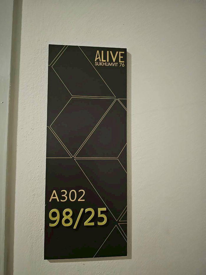 picture ðĨUrgent rentðĨALIVE SUKHUMVIT 76 Building A 3rd floor New room, fully furnished ð Size 35.34 sqm, 2 bedrooms, 1 bathroom Line @bzprOperty - 29/42