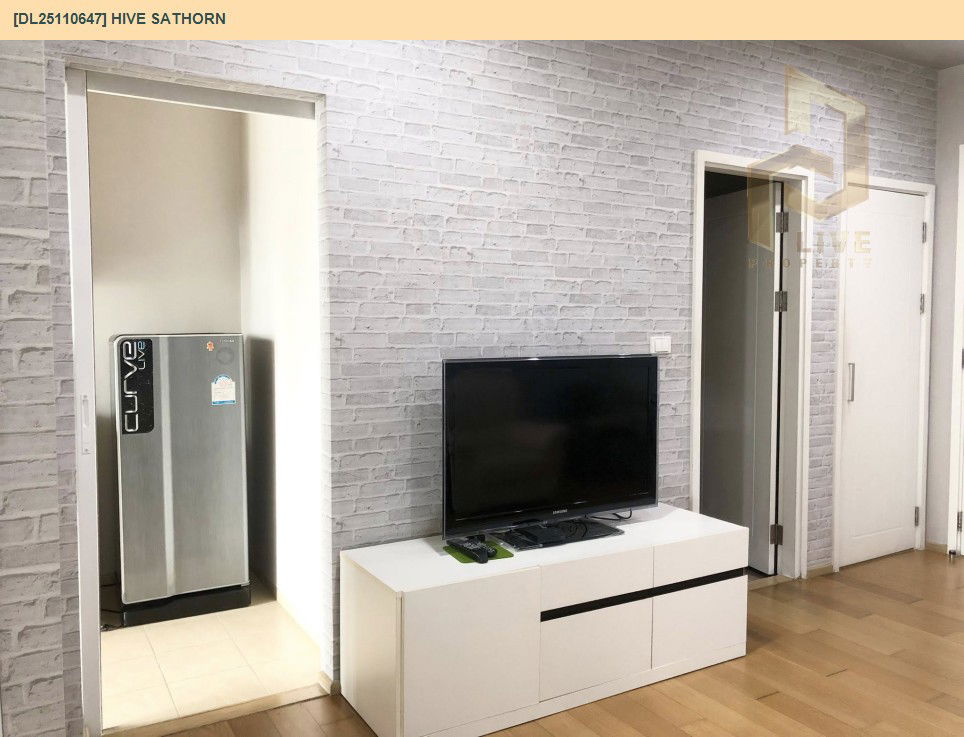 รูป DL25110647 ให้เช่าคอนโด ไฮฟ์ สาทร (Hive Sathorn) ใกล้ BTS กรุงธนบุรี พร้อมเข้าอยู่ โทรด่วน 0653619502 LineID @534wlwof - รูปที่ 9/13