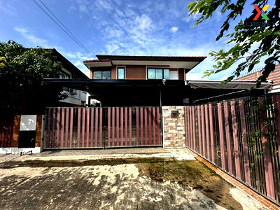 Houses for sale Rangsit-Nakhon Nayok Road : For Sale House , Thanyaphirom Grand Ville Khlong 7 , corner unit , Lam Phak Kut , Thanyaburi , Pathum Thani , CX-136997 ✅ Live chat with us ADD LINE @connexproperty ✅ 
