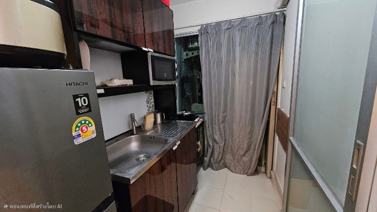 รูป AS1750 ให้เช่าคอนโด D Condo รามอินทรา ห้องสวย พร้อมเครื่องใช้ไฟฟ้าเฟอร์นิเจอร์ครบ - รูปที่ 6/9