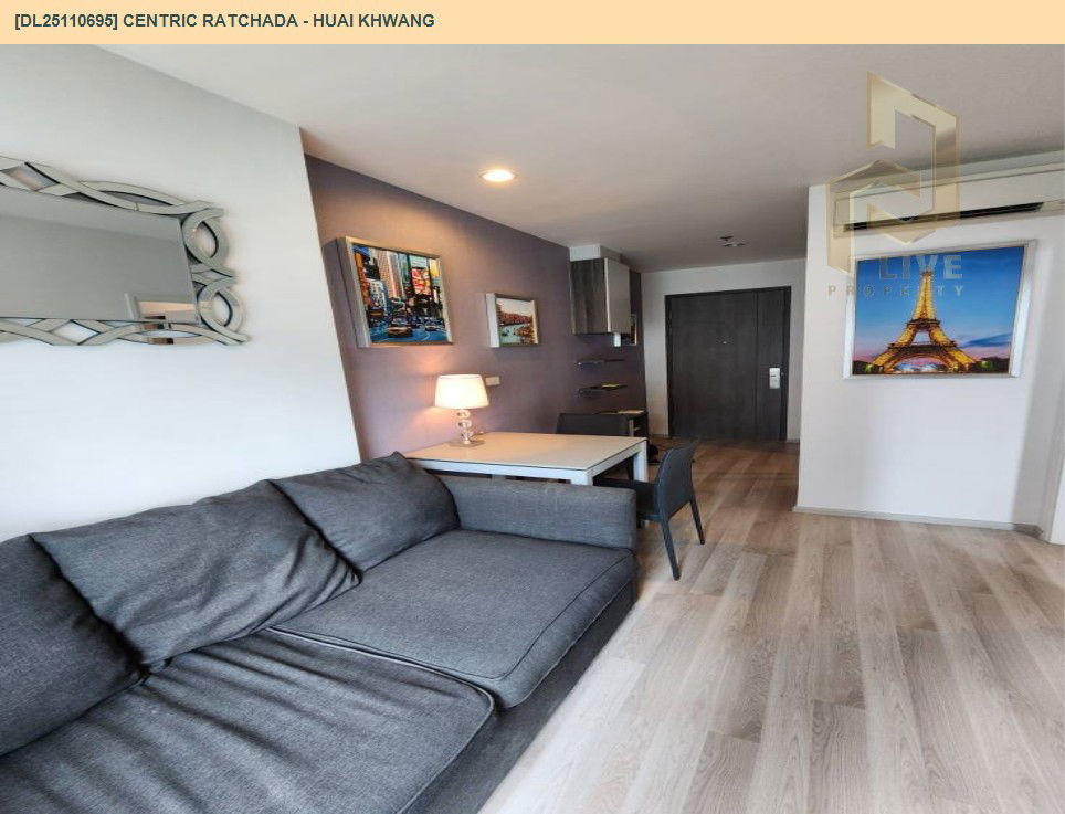 picture DL25110695 Condo for sale, Centric Ratchada - Huai Khwang  near MRT ห้วยขวาง, ready to move in, call urgently 0638692663 LineID @897iyzll - 4/8