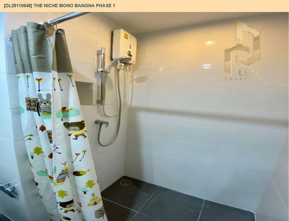 รูป DL25110648 ให้เช่าคอนโด เดอะ นิช โมโน บางนา เฟส 1 (The Niche Mono Bangna Phase 1) ใกล้ BTS บางนา พร้อมเข้าอยู่ โทรด่วน 0638692663 LineID @897iyzll - รูปที่ 8/8