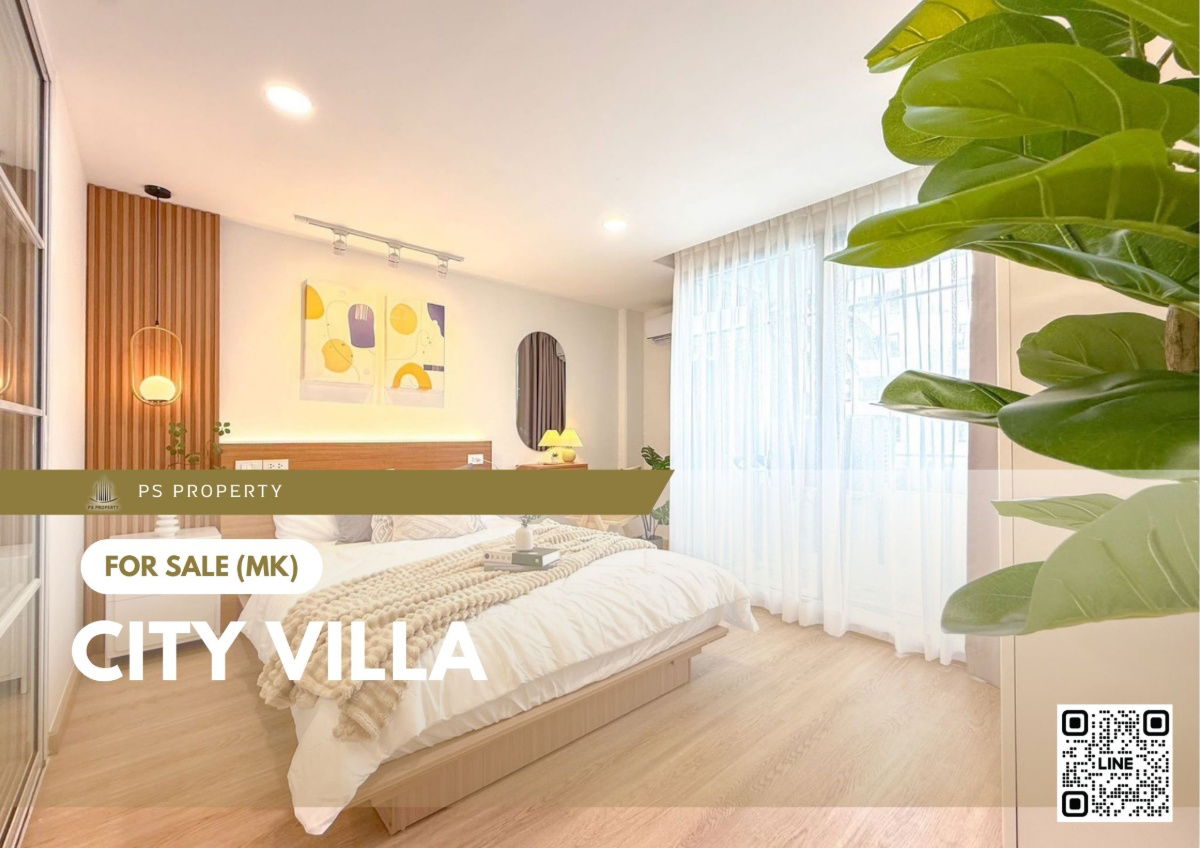 picture Urgent sale 📍 City Villa 📍 Newly renovated, fully furnished, near MRT Lat Phrao 101 - 1/11
