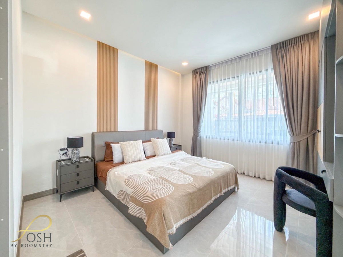 รูป หมู่บ้าน เจ้าฟ้า เคที นาบอน ฉลอง - บ้านแฝด (หลังมุม) รีโนเวทใหม่ มาพร้อมพื้นที่ระเบียงดาดฟ้า - เฟอร์นิเจอร์พร้อมเข้าอยู่ ใกล้โรบินสันฉลองเพียง 3 นาที - รูปที่ 9/24