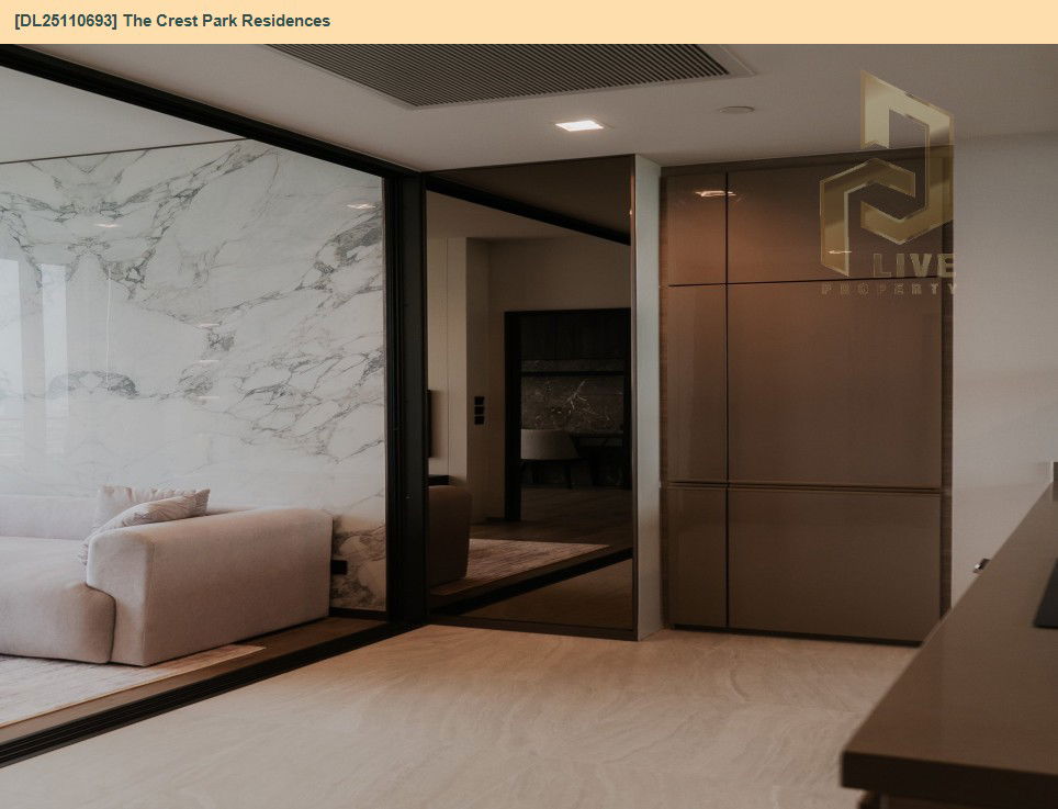 รูป DL25110693 ให้เช่าคอนโด เดอะ เครสท์ พาร์ค เรสซิเดนซ์  (The Crest Park Residences) ใกล้ MRT พหลโยธิน พร้อมเข้าอยู่ โทรด่วน 0800343450 LineID @655ebbvc - รูปที่ 7/11