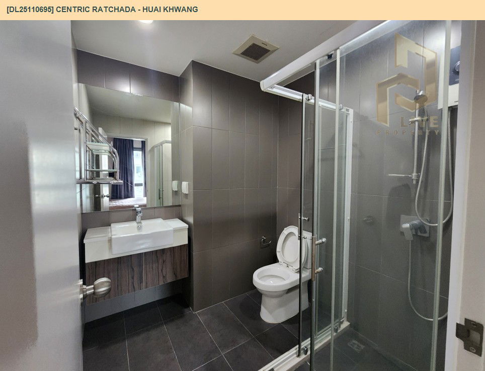 picture DL25110695 Condo for sale, Centric Ratchada - Huai Khwang  near MRT ห้วยขวาง, ready to move in, call urgently 0638692663 LineID @897iyzll - 8/8