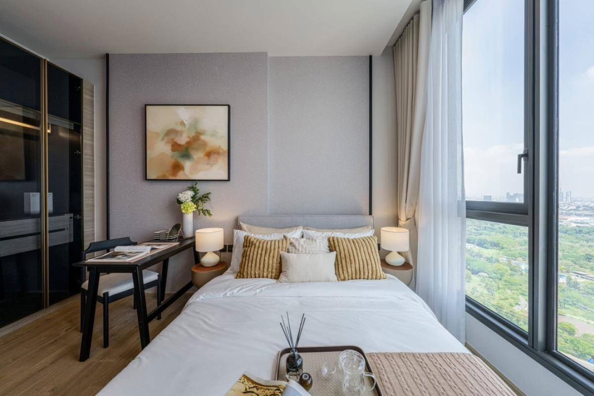 รูป ✅ ✅ The Crest Park Residences , Luxury Class 1 ห้องนอน พร้อมเข้าอยู่ ติดต่อไลน์ @bktasset หรือโทร 095-325-8928 - รูปที่ 5/9