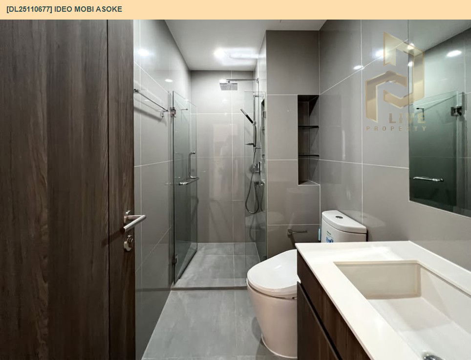 picture DL25110677 Condo for rent, IDEO Mobi Asoke near MRT เพชรบุรี, ready to move in, call urgently 0638692663 LineID @534wlwof - 10/10
