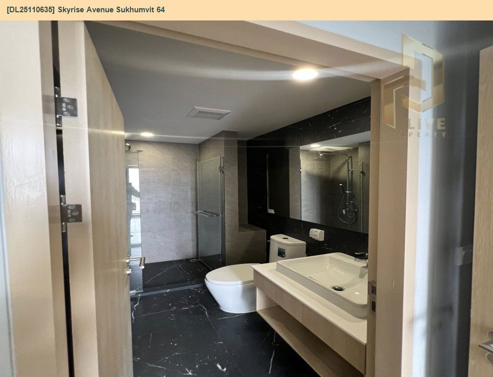picture DL25110635 Condo for rent, Skyrise Avenue Sukhumvit 64 near BTS ปุณณวิธี, ready to move in, call urgently 0638692663 LineID @162cjixi - 9/9