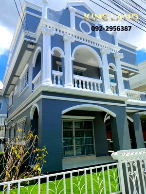 เช่าบ้านเดี่ยว เมกะ บางนา : 🔥 #ให้เช่าบ้านเดี่ยว2ชั้น หมู่บ้านสวนหลวงวิลล์ 3 ห้องนอน 2 ห้องน้ำ จอดรถได้ 3 คัน 💵ราคาเช่า 25,000 /เดือน