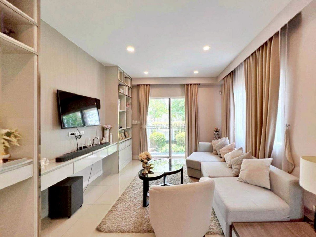 รูป บ้านเดี่ยว โซนร่มเกล้า สุวรรณภูมิ หมู่บ้านเพอร์เฟคพาร์ค ร่มเกล้า6/1 บ้านสภาพดี พร้อมอยู่ จองเลย 085-318-6868 - รูปที่ 15/20