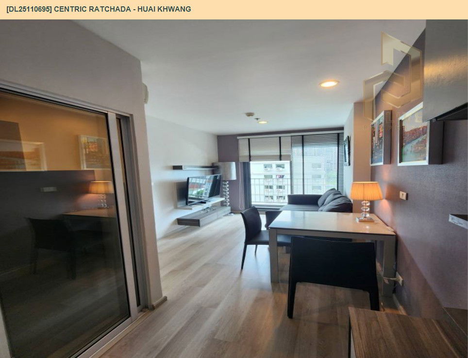 picture DL25110695 Condo for sale, Centric Ratchada - Huai Khwang  near MRT ห้วยขวาง, ready to move in, call urgently 0638692663 LineID @897iyzll - 6/8