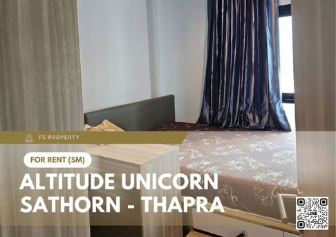 ให้เช่า ✨ Altitude Unicorn Sathorn - Thapra ✨ เฟอร์นิเจอร์ และ เครื่องใช้ไฟฟ้าครบ ใกล้ BTS