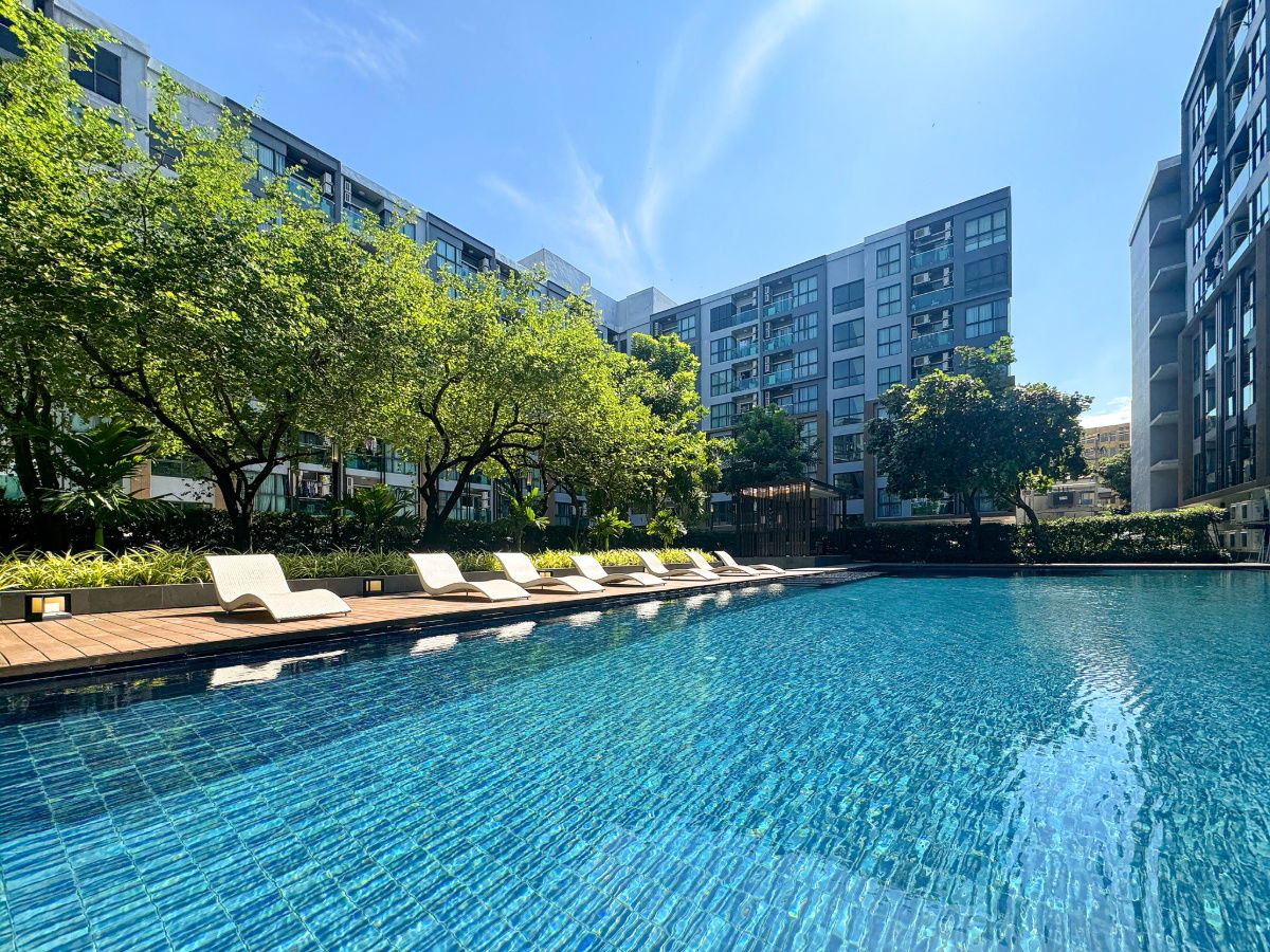 picture Rare Item! Private Corner Unit with Open View, Cool All Day, Like-New Condition — Condo for Sale at The Excel Hideaway Sukhumvit 50, Near BTS On Nut - 17/22