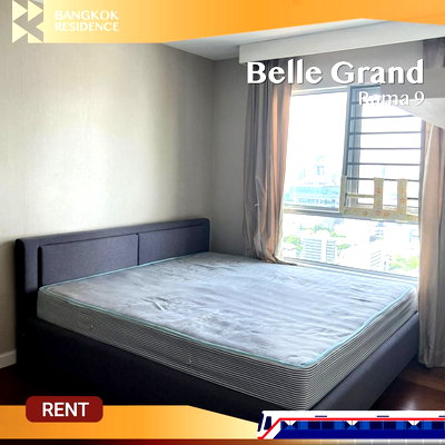 Condos for rent : Belle Grand Rama 9 ✨ Beautiful Premium Unit, Fully furnished with a Perfect layout 💖 Near MRT Rama 9 