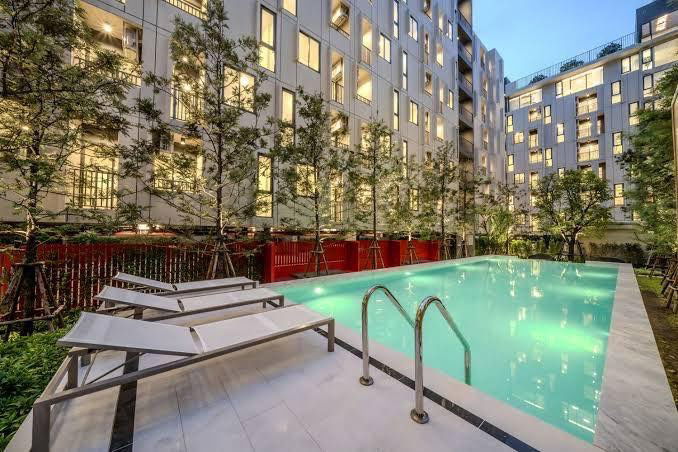 picture 🟢Condo For Rent 🟢QUINTARA MHy’GEN RATCHADA - HUAI KHWANG Location MRT Huai Khwang Fully-Furnished 1 bedroom 1 bathroom HOT!! - 7/8