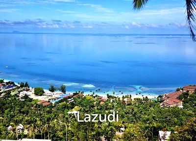 Land for sale Surat Thani : Beautiful 750 sqm Sea-View Land