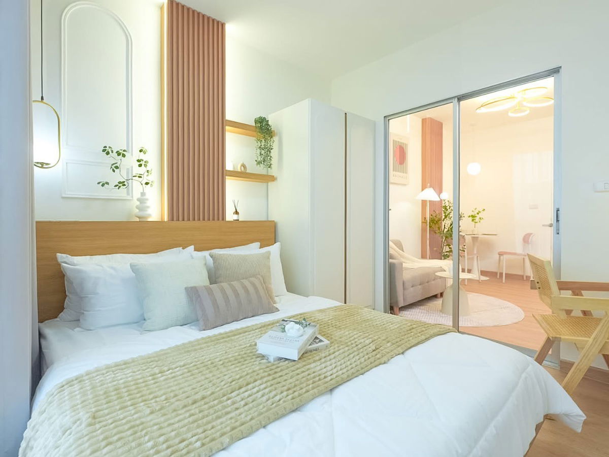 รูป ขายด่วน ✨ The Kith Sukhumvit 113 ✨ ตกแต่งสวยครบ เดินทางสะดวก ใกล้รถไฟฟ้า BTS   - รูปที่ 2/11