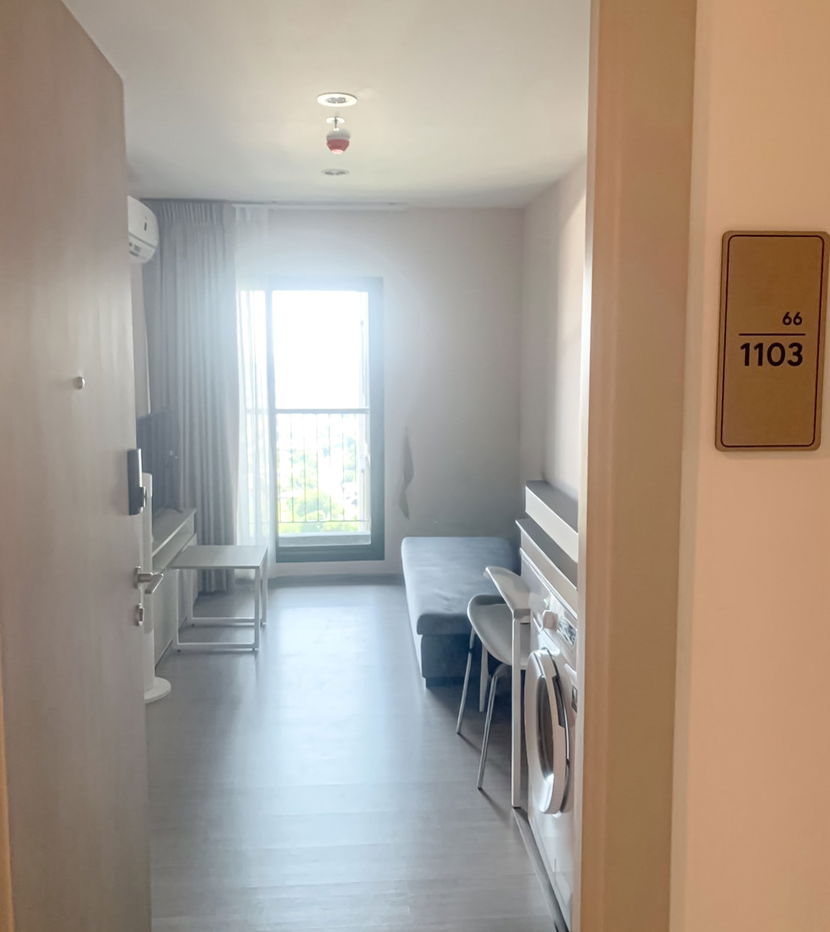 picture For Rent 🔥 ASPIRE ERAWAN PRIME | 27th Floor 27 sq.m. | 1 Bedroom | 1 Living Room | 1 Bathroom - 4/10