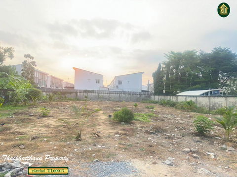 ที่ดินเปล่าถมแล้ว ถนนพุทธบูชา บางมด ทุ่งครุ กรุงเทพมหานคร