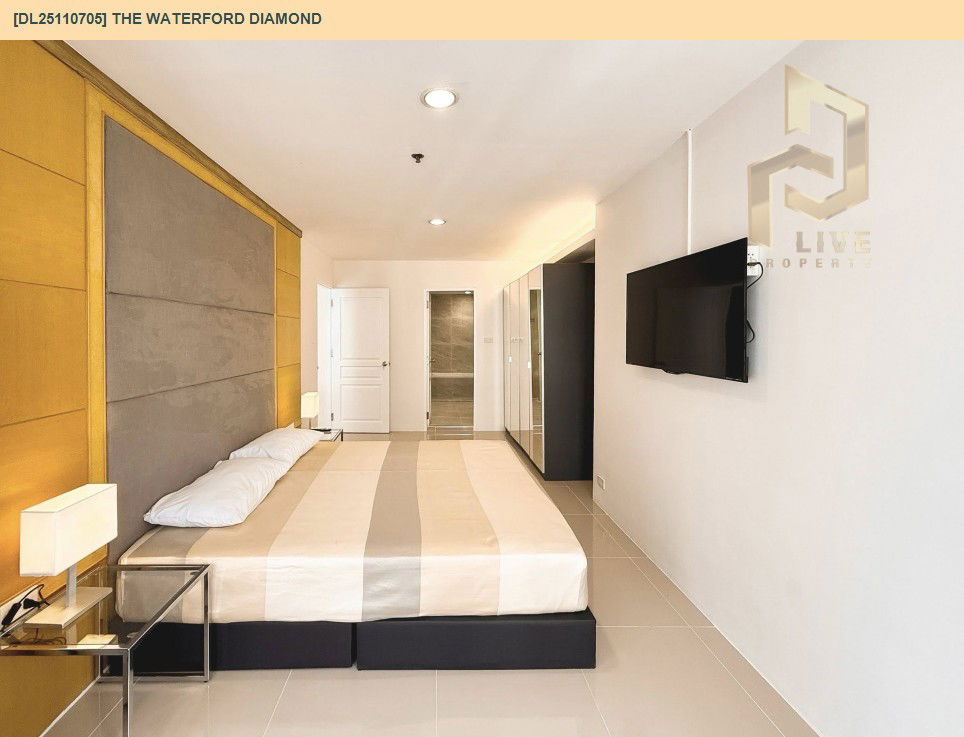 รูป DL25110705 ให้เช่าคอนโด เดอะ วอเตอร์ ฟอร์ด ไดมอนด์  (The Waterford Diamond ) ใกล้ BTS พร้อมพงษ์ พร้อมเข้าอยู่ โทรด่วน 0800343450 LineID @655ebbvc - รูปที่ 2/18
